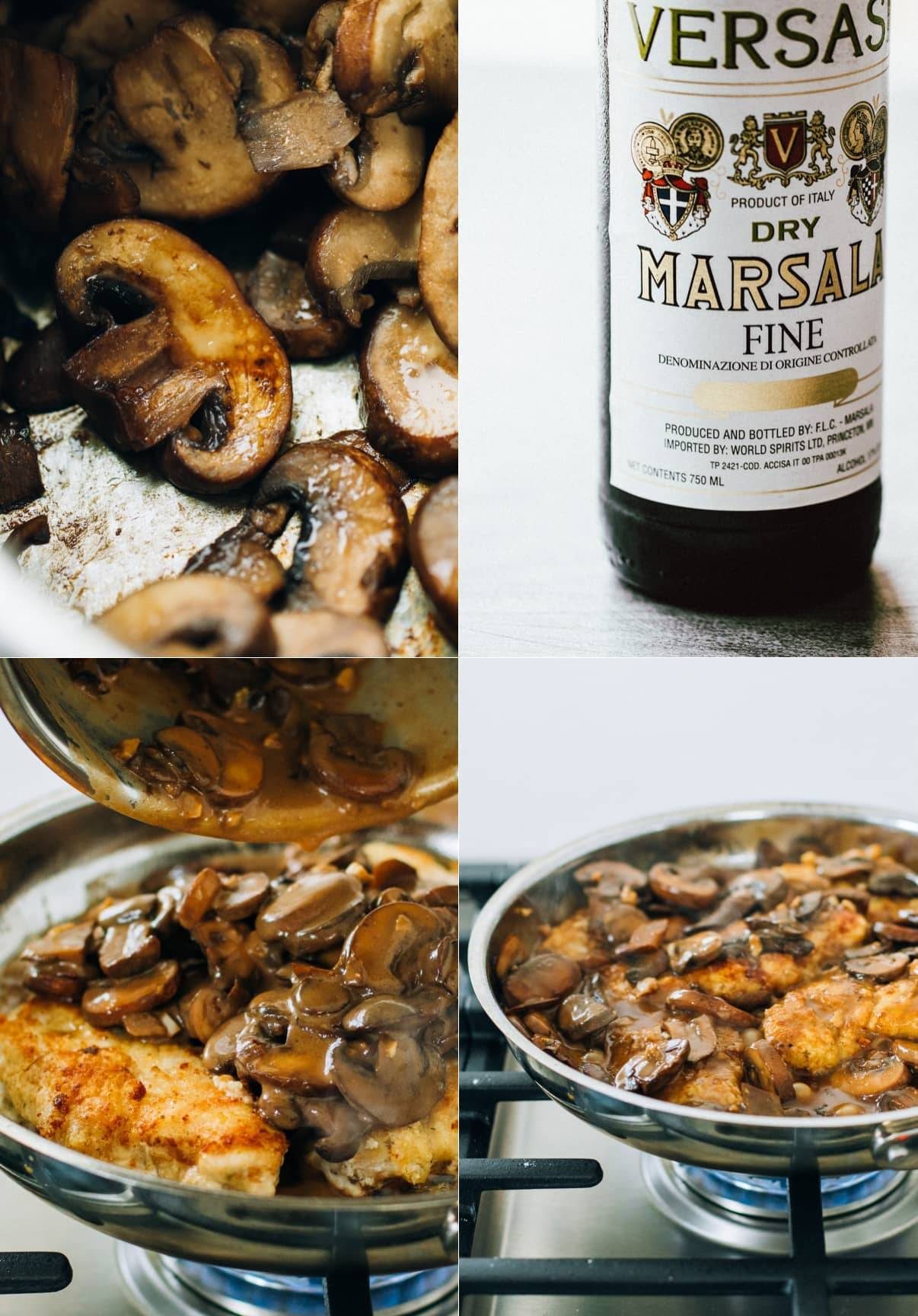 Collage of ingredient images.