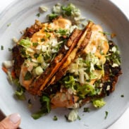 A picture of Brandon's Egg Roll Tacos